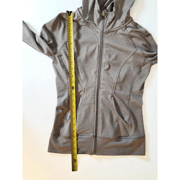 90 Degree by Reflex Zip-Up Hoodie – Women’s Size Small – Gray Sculpt Fit - Picture 7 of 8